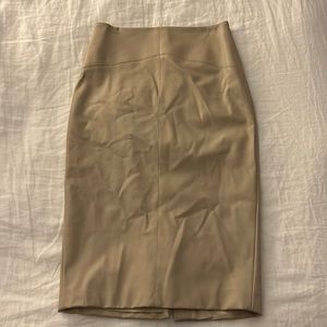 Karen Millen Faux Leather Pencil Skirt